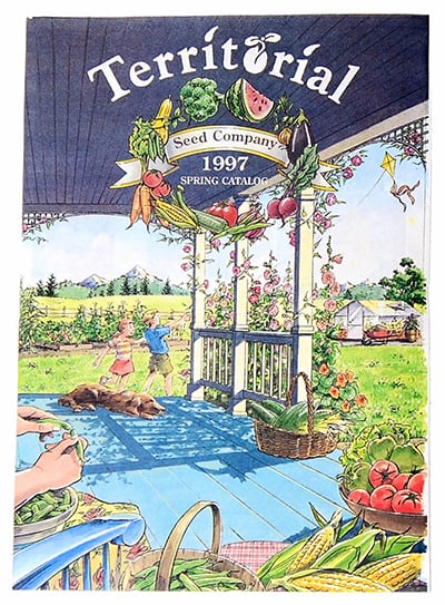 Territorial Seed Catalog Cover 1997