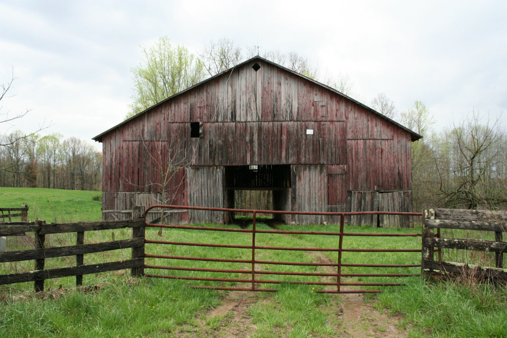 Old Appalachian barns