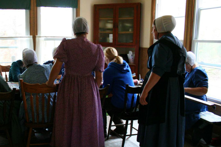 Old Order Mennonite Quilting