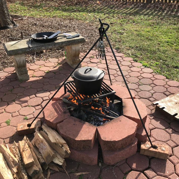how to build a firepit