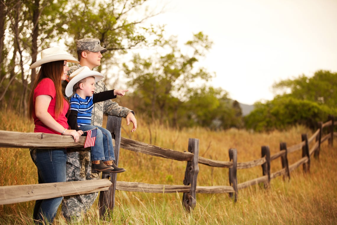 How to build a homestead while serving in the military