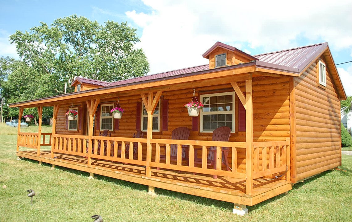 mobile home log cabins single wide
