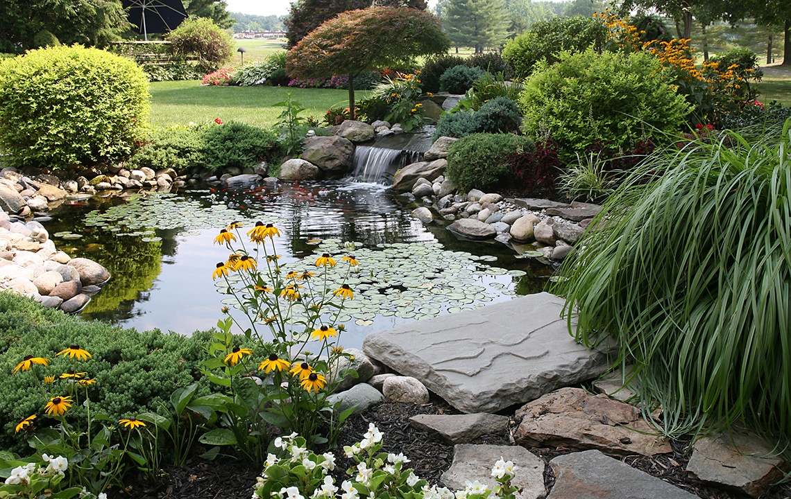 How to Add a Fish Pond or Water Garden To Your Land