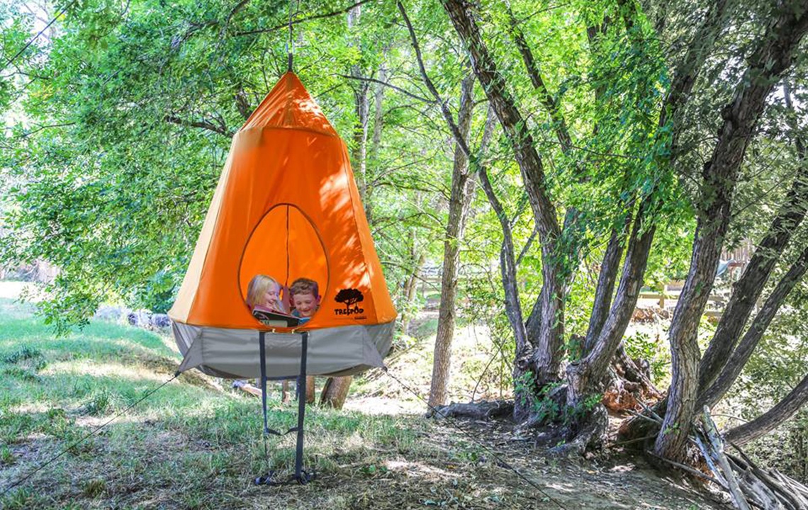 TreePods: Portable treehouses, no building required