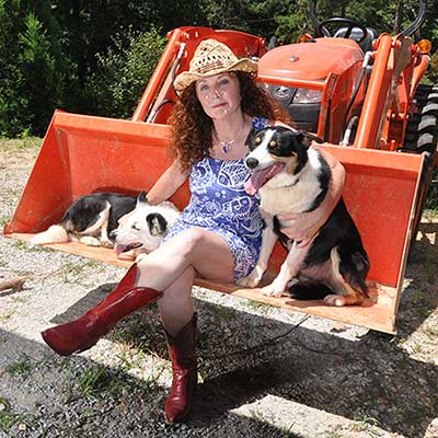 Vickey's love for dogs led her back to country life